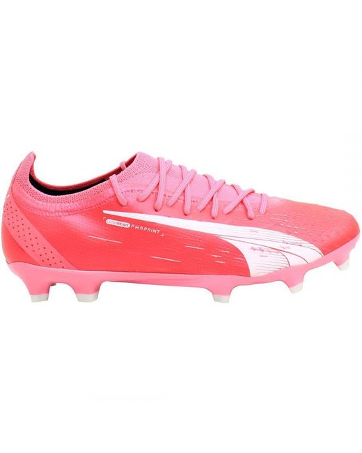 PUMA Red Ultra Ultimate Tricks Fg/Ag / Football Boots for men