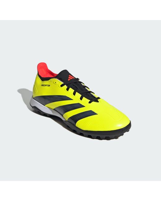 Adidas Originals Yellow Predator 24 League Low Turf Boots