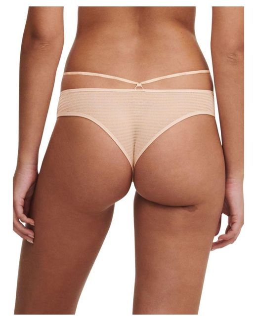Chantelle Brown Spice Tanga