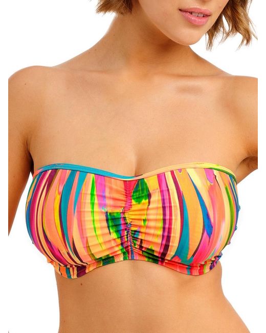 Freya Multicolor San Antonio Bandeau Bikini Top