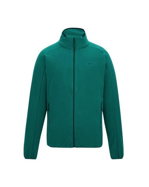 Regatta Green Hadfield Full Zip Fleece Jacket (Mediterranean) for men