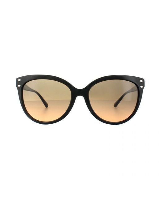 Michael Kors Brown Cat Eye Gradient Sunglasses