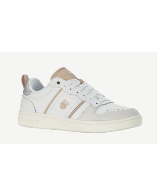 K-swiss Black Trainer Lozan Match Lth