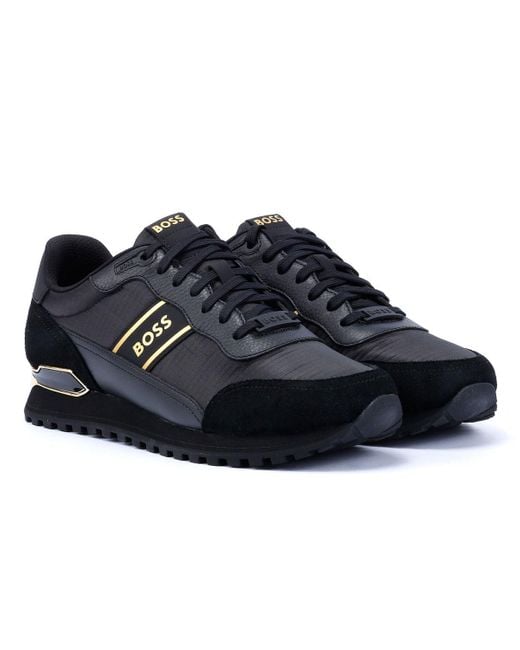 Boss Blue Parkour Runn Trainers Nylon for men