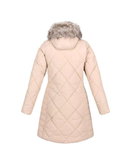 Regatta Pink Ladies Fritha Ii Insulated Parka (Moccasin)