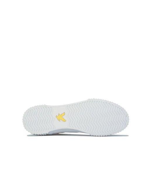 Lyle & Scott White And Mitchell Trainers for men
