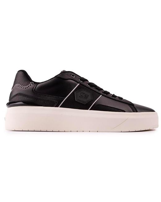 Cruyff Black Endorsed Tennis Trainers for men