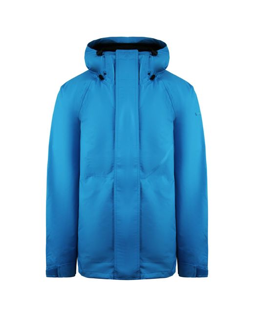 Vans Blue Zip Up Hooded Landen Insulated Jacket Vicb0A3 for men