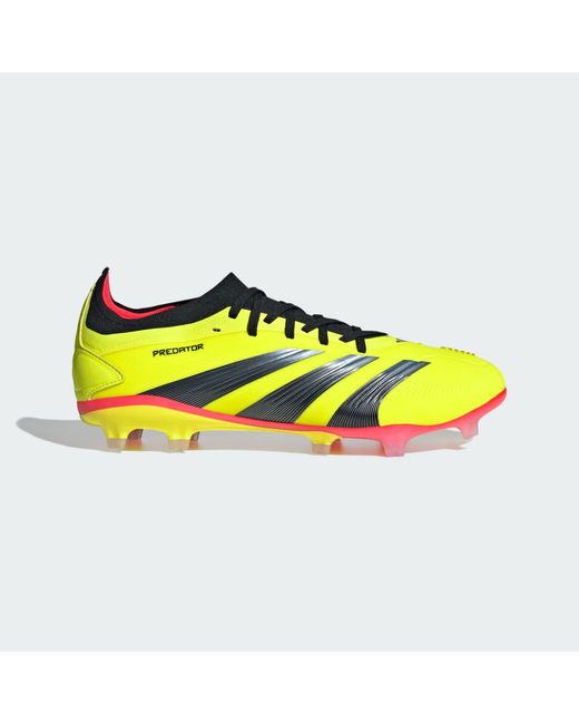 Adidas Yellow Predator 24 Pro Firm Ground Boots