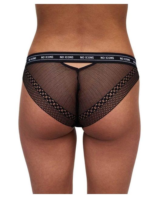 Chantelle Black No Icons Tanga