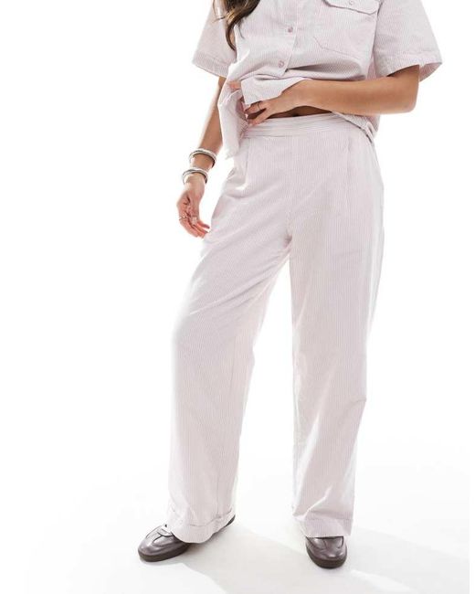 JJXX Pink Pyjama Style Trousers