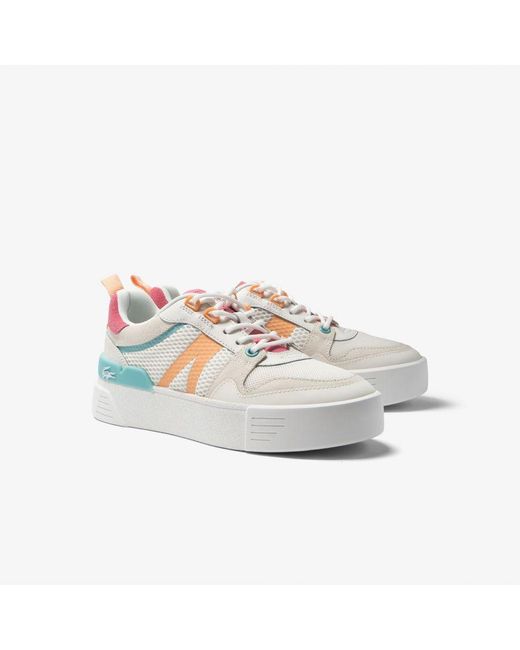 Lacoste White Womenss L002 Trainers