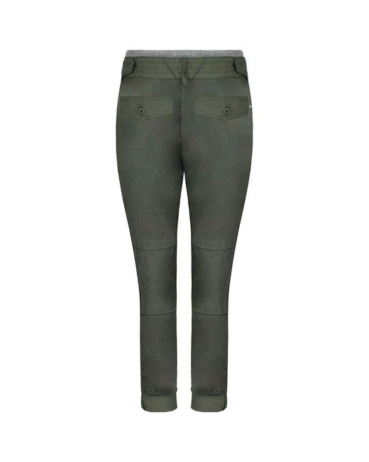 Gio Goi Green Asiana Sage Track Pants