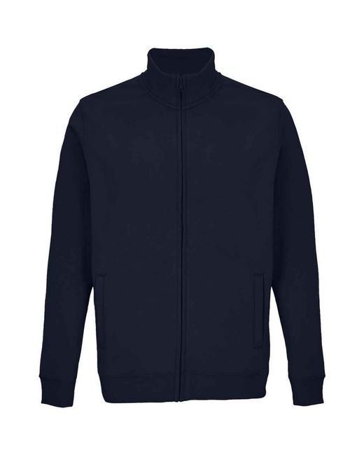Sol's Blue Adult Cooper Marl Full Zip Jacket (French)