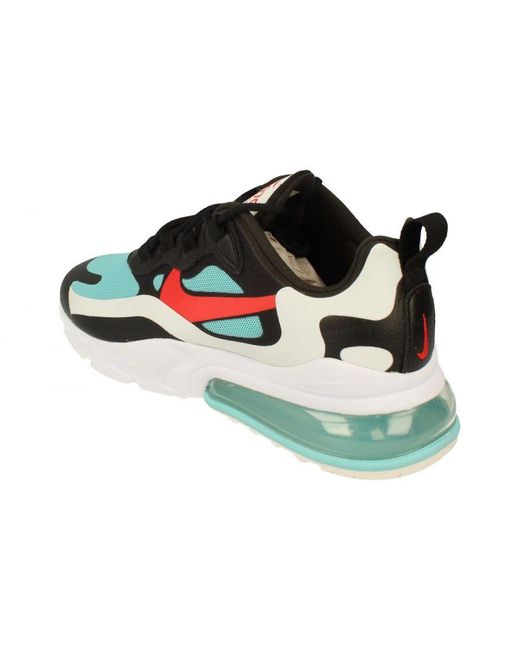 Nike Black Air Max 270 React Trainers