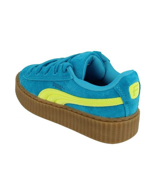 PUMA Blue Creeper Phatty Trainers 396403