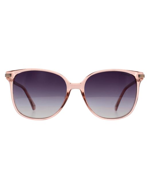 Polaroid Purple Square Transparent Lilac Copper Gradient Polarized Pld 4170/G/S/X