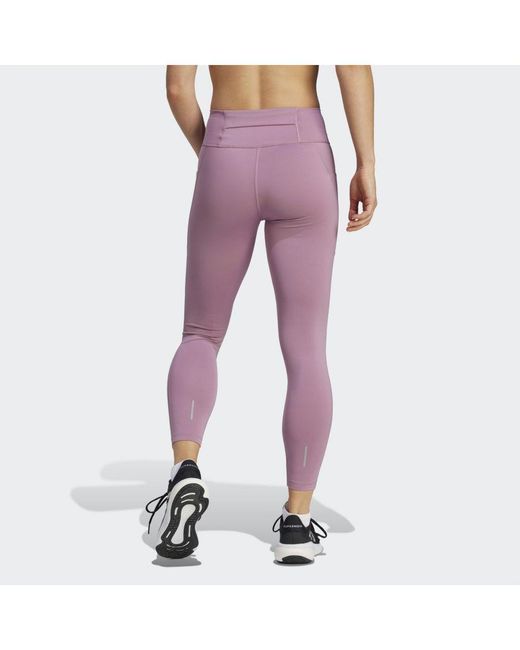 Adidas Originals Purple Dailyrun 7/8 Leggings