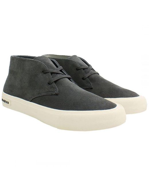 Seavees Gray Maslon Desert Boots for men