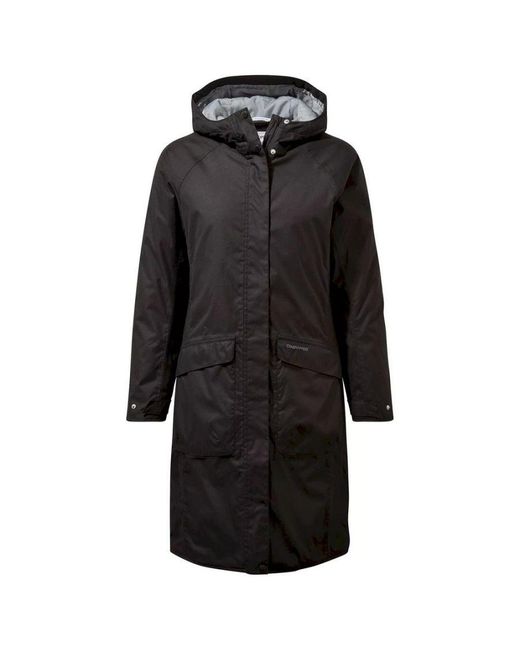 Craghoppers Black Ladies Caithness Waterproof Jacket ()