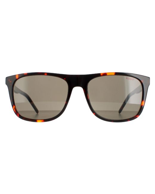 Boss Brown Hugo Boss By Rectangle Havana Hg 1194/S for men