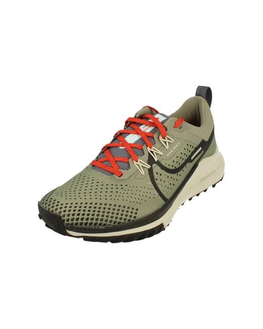 Nike Green React Pegasus Trail 4 Trainers for men