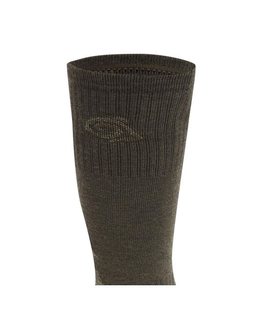Craghoppers Gray Adult Wool Blend Insect Repellent Advent Socks (Woodland/Parka)