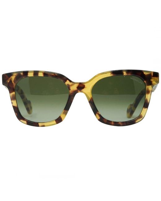 Moncler Green Ml0040 55Q Sunglasses for men