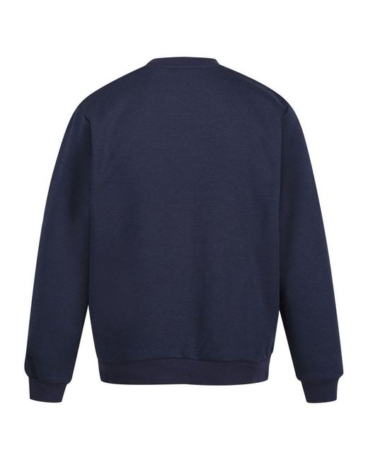 Regatta Blue Pro Crew Neck Sweatshirt for men