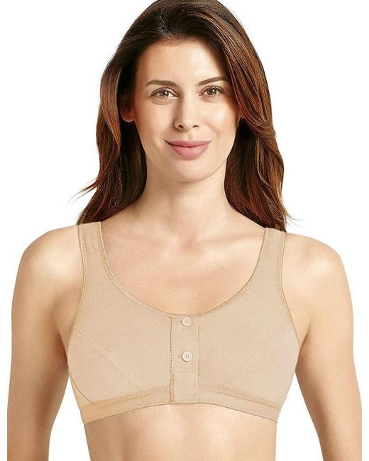 Anita Natural 5315X Care Isra Front Closure Post Mastectomy Operative Bra
