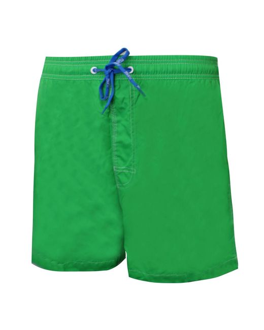 Maru Green Arc 16" Swimming Shorts Nylon for men