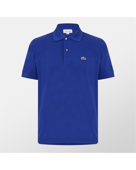 Lacoste Blue Classic Short Sleeve Polo Shirt for men