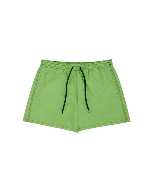 Malo Green Swim Trunks Solid Lime for men