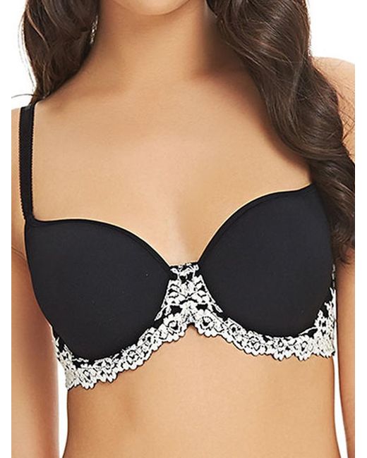 Wacoal Black Embrace Lace Contour Bra