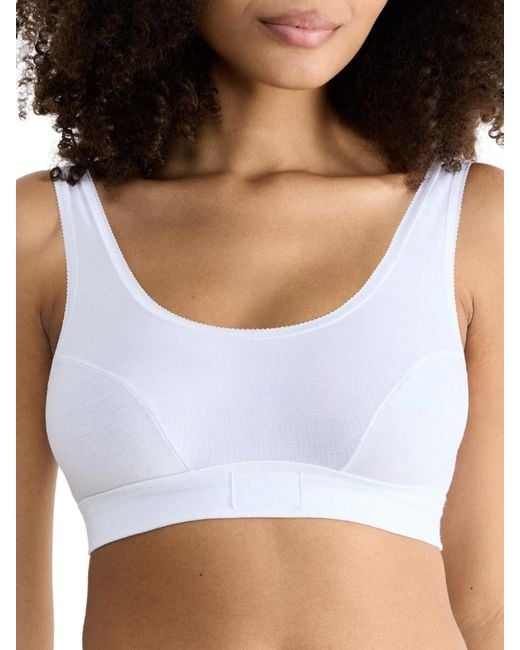 Sloggi White Double Comfort T Top