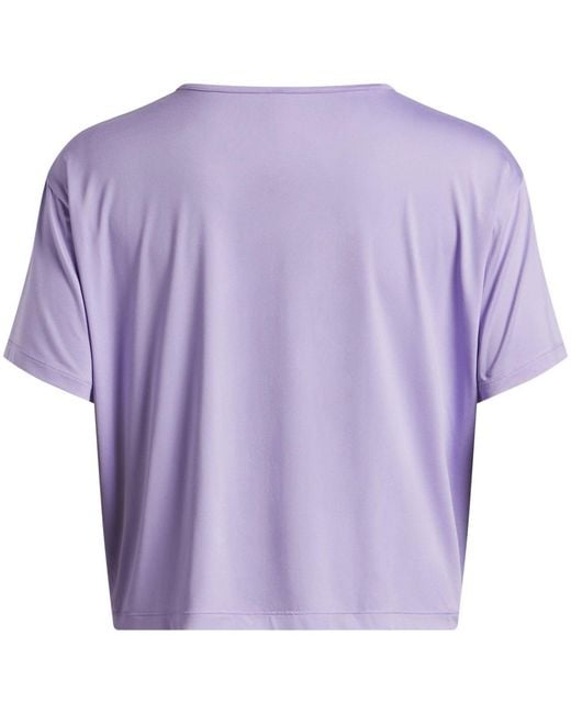 Under Armour Purple Motion Ss Gym Top