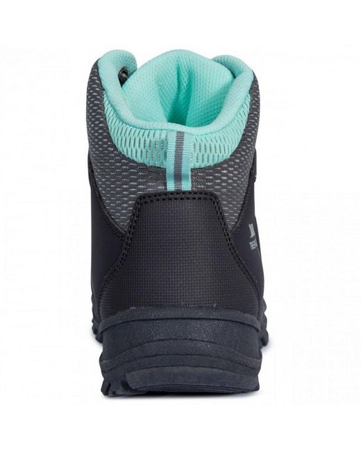 Trespass Blue Ladies Mitzi Waterproof Walking Boots (Iron)