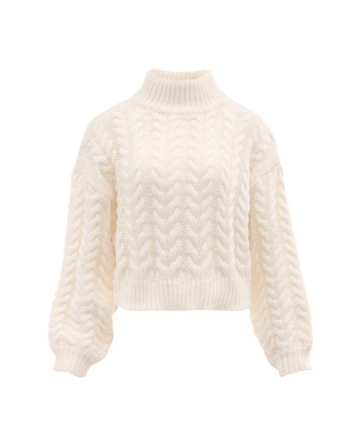 myMo Jumper Wolwit in het White
