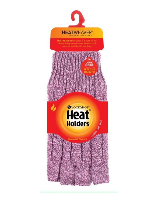 Heat Holders Purple Heat Holders Womens