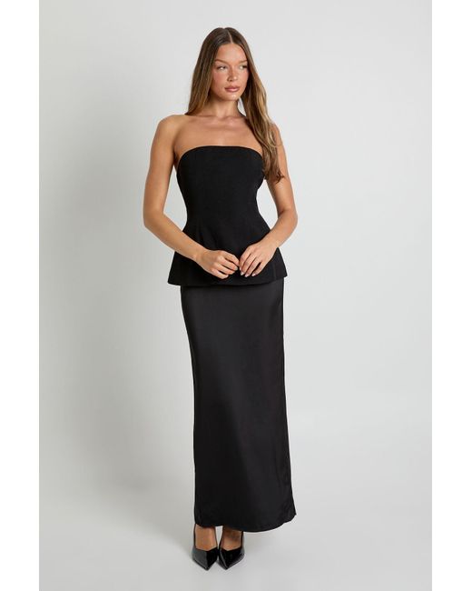 Boohoo Black Bandeau 2