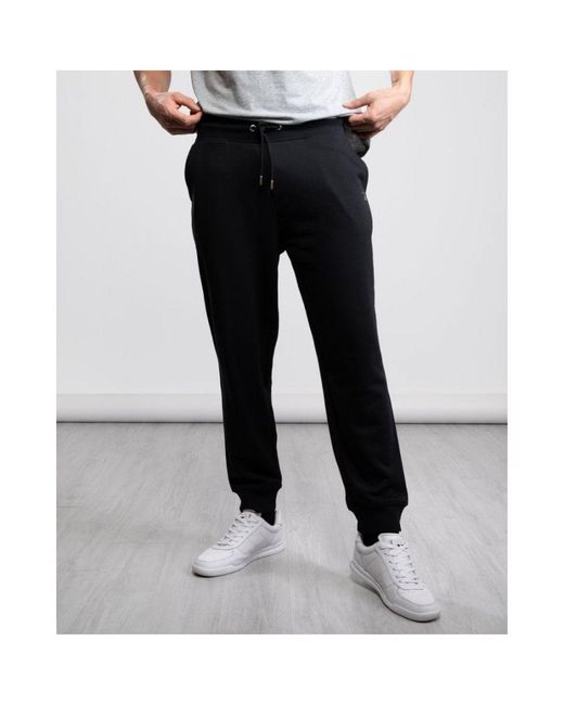Gant Black Original Sweat Pants for men