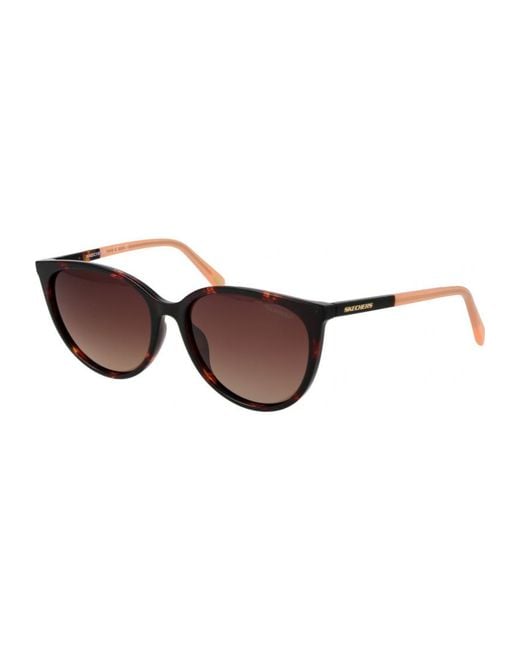 Skechers Brown Se6169 5652H 56 52H Sunglasses