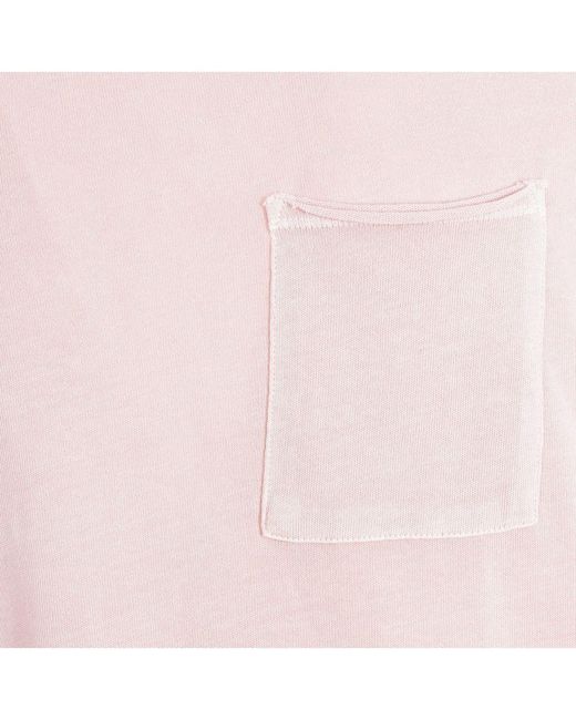 ELEVEN PARIS Pink Abdel Short Sleeve Round Neck T-Shirt 17S1Ts01