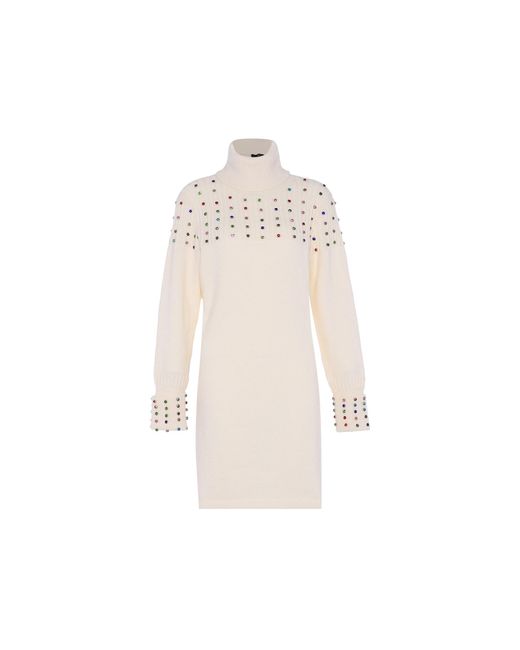 faina Jumper Wolwit in het White
