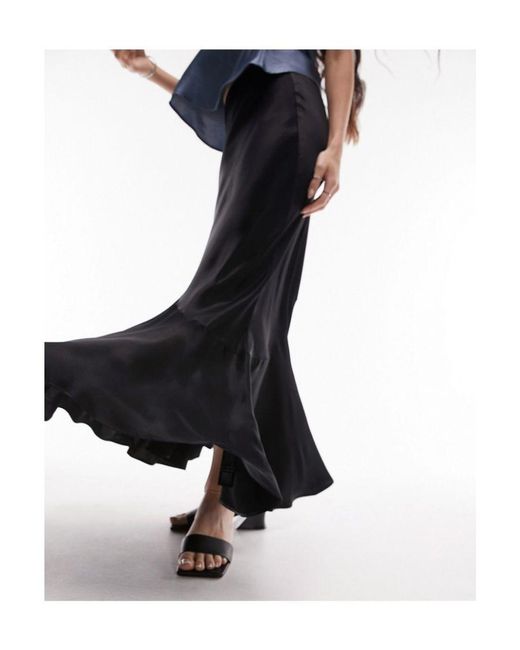 Black maxi skirt in store hotsell