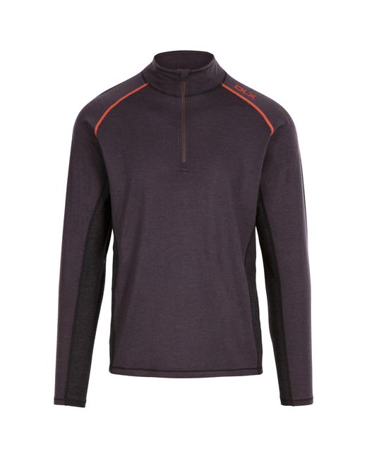 Trespass Blue Stan Thermal Top (Dark Marl) for men