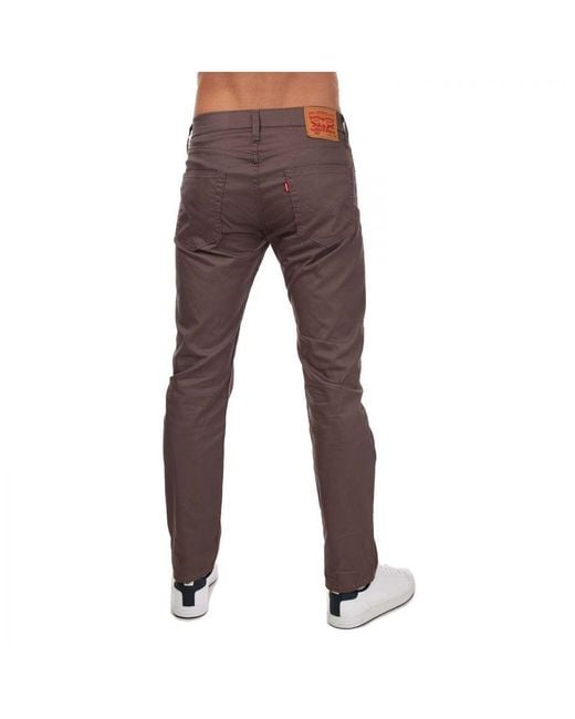 Levi's Brown Levi'S 502 Tapered Jeans for men