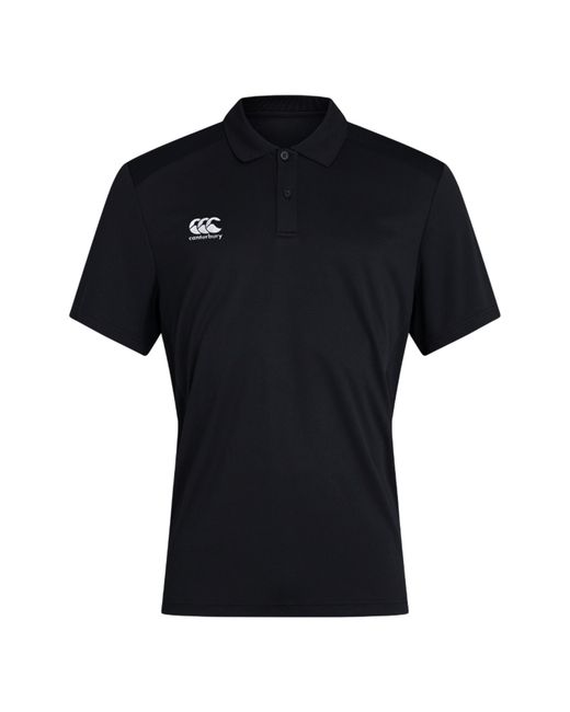 Canterbury Black Club Dry Polo Shirt for men