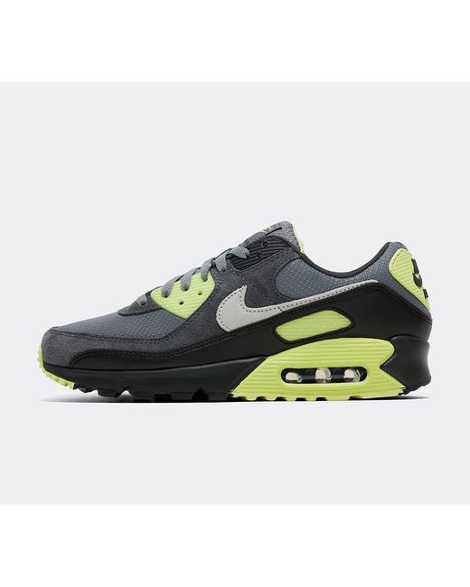 Nike Gray Air Max 90 Trainers