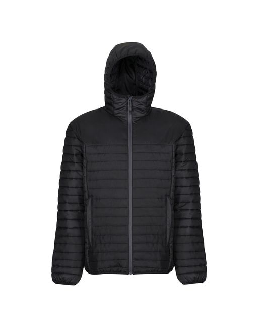Regatta Black Recycled Padded Jacket for men
